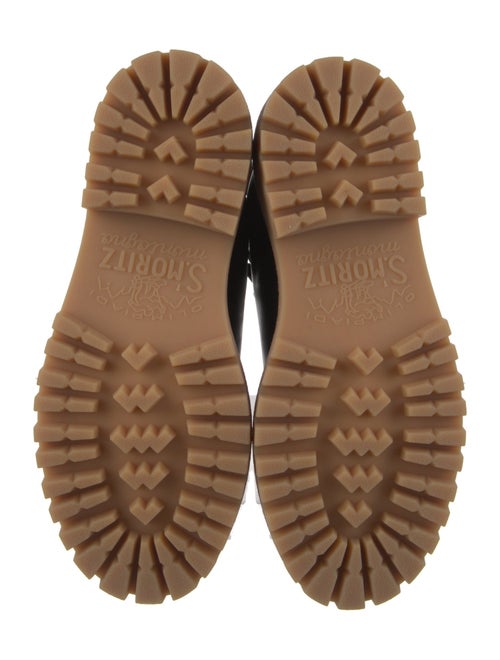 Prada Leather Combat Boots