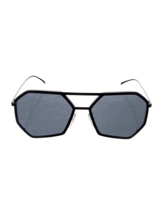Prada Square Tinted Sunglasses