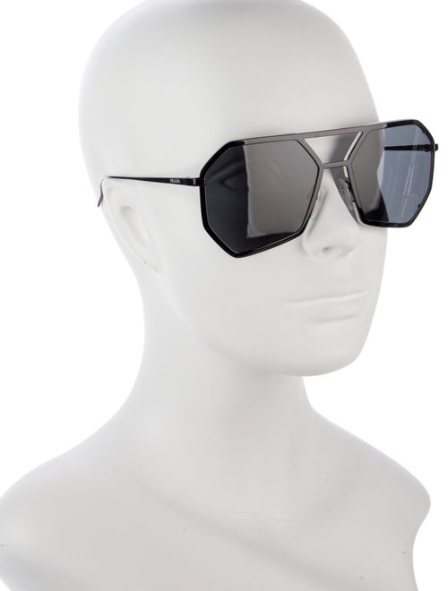 Prada Square Tinted Sunglasses