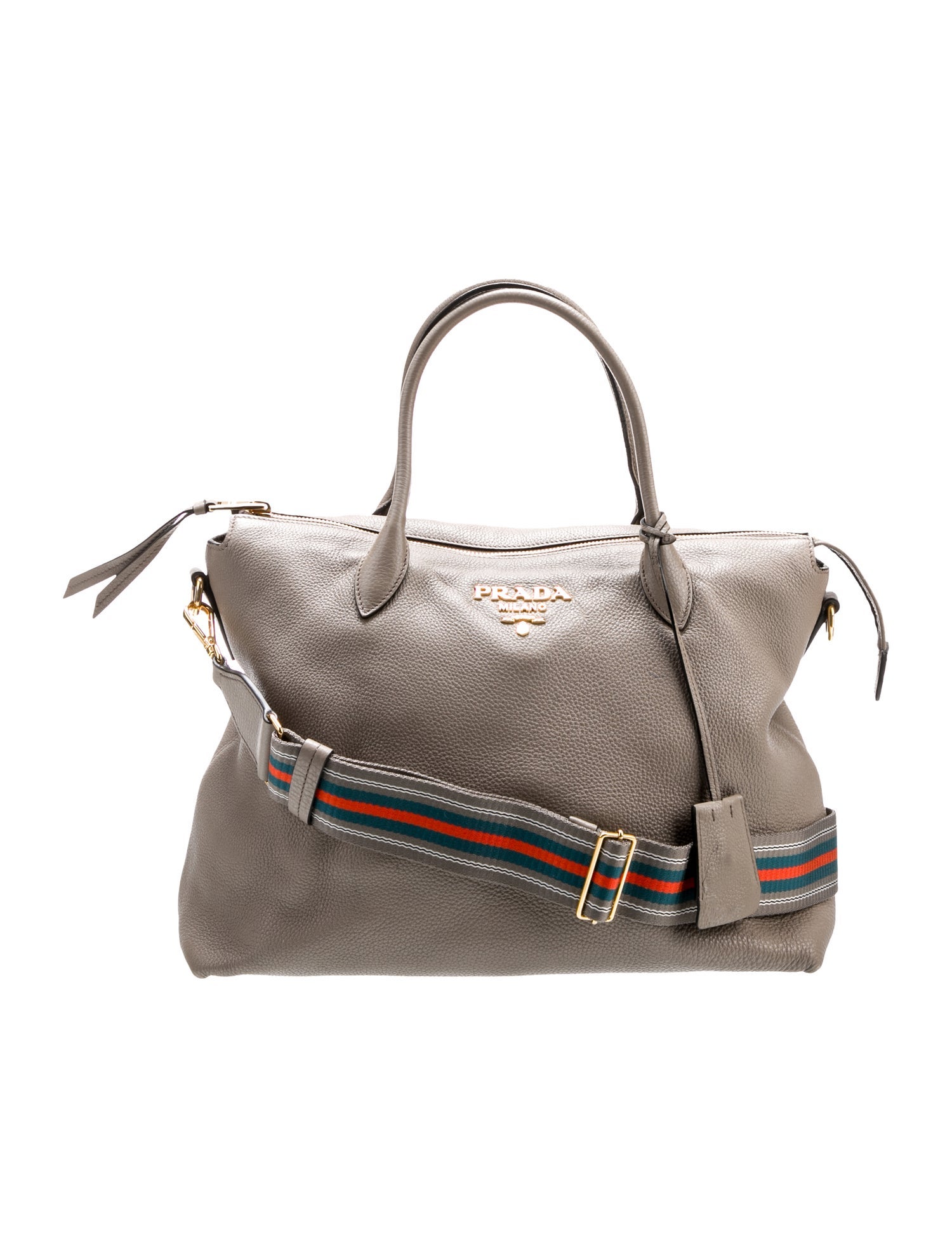 Prada Vitello Daino Leather Bauletto