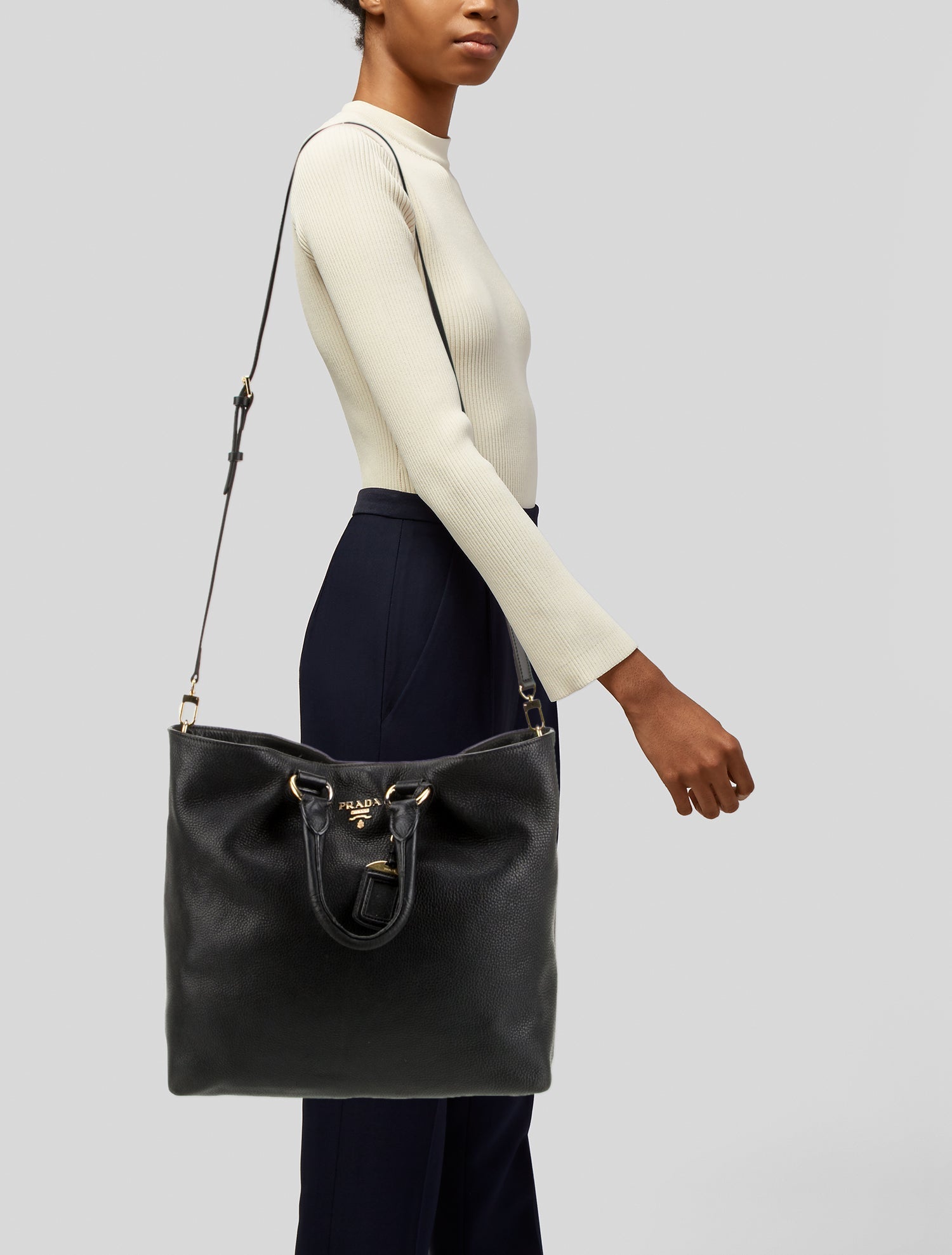 Prada Vitello Daino Leather Phenix