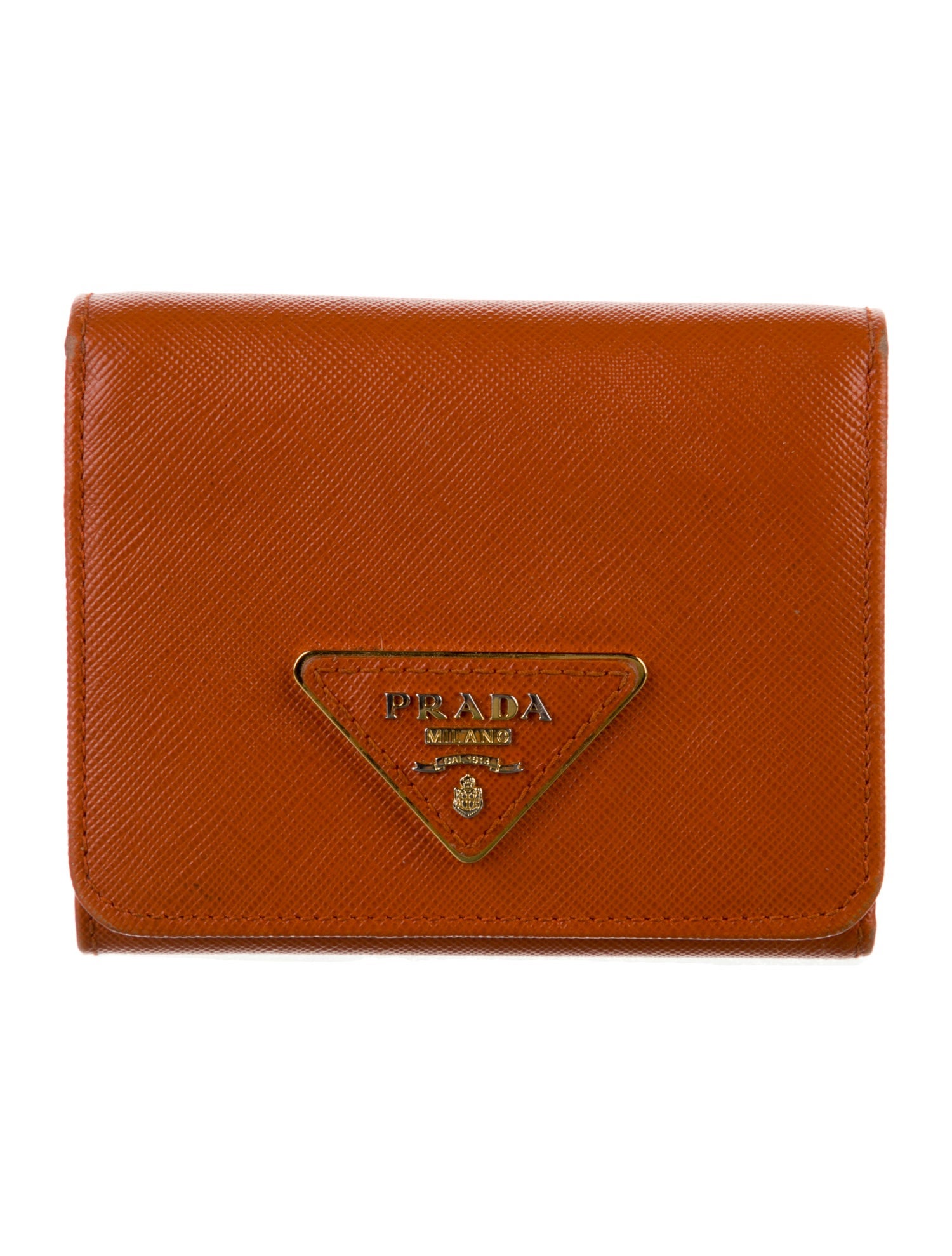 Prada Saffiano Lux Leather Bifold Wallet