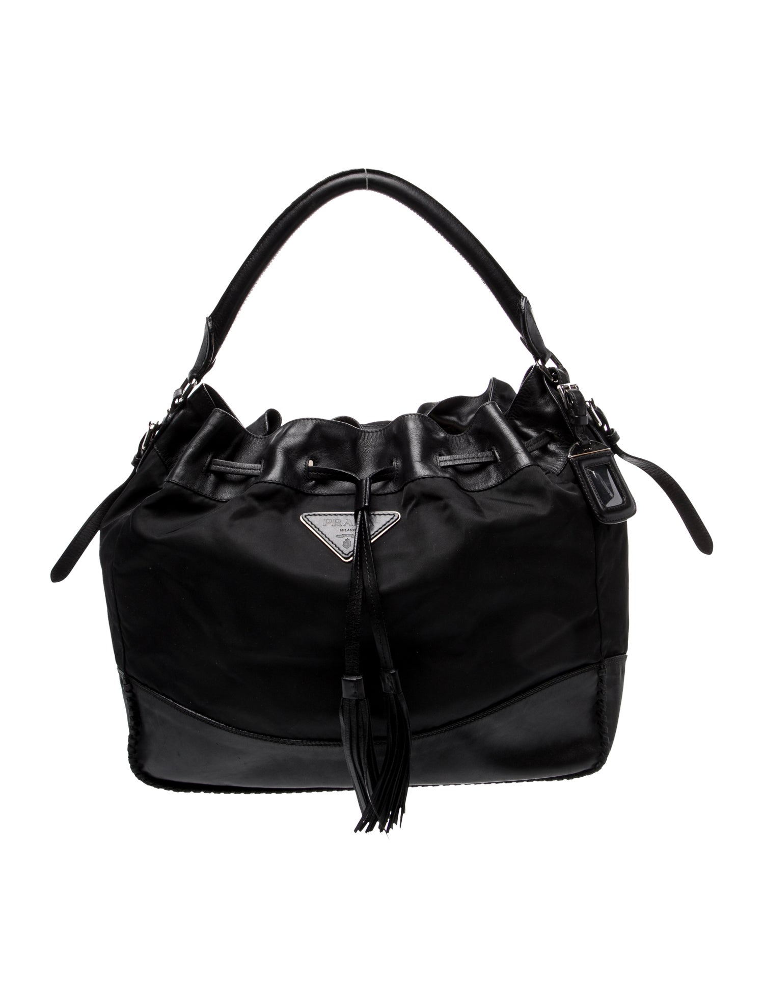 Prada Saffiano Leather Bauletto