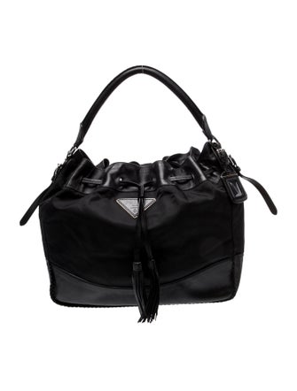Prada Saffiano Leather Bauletto