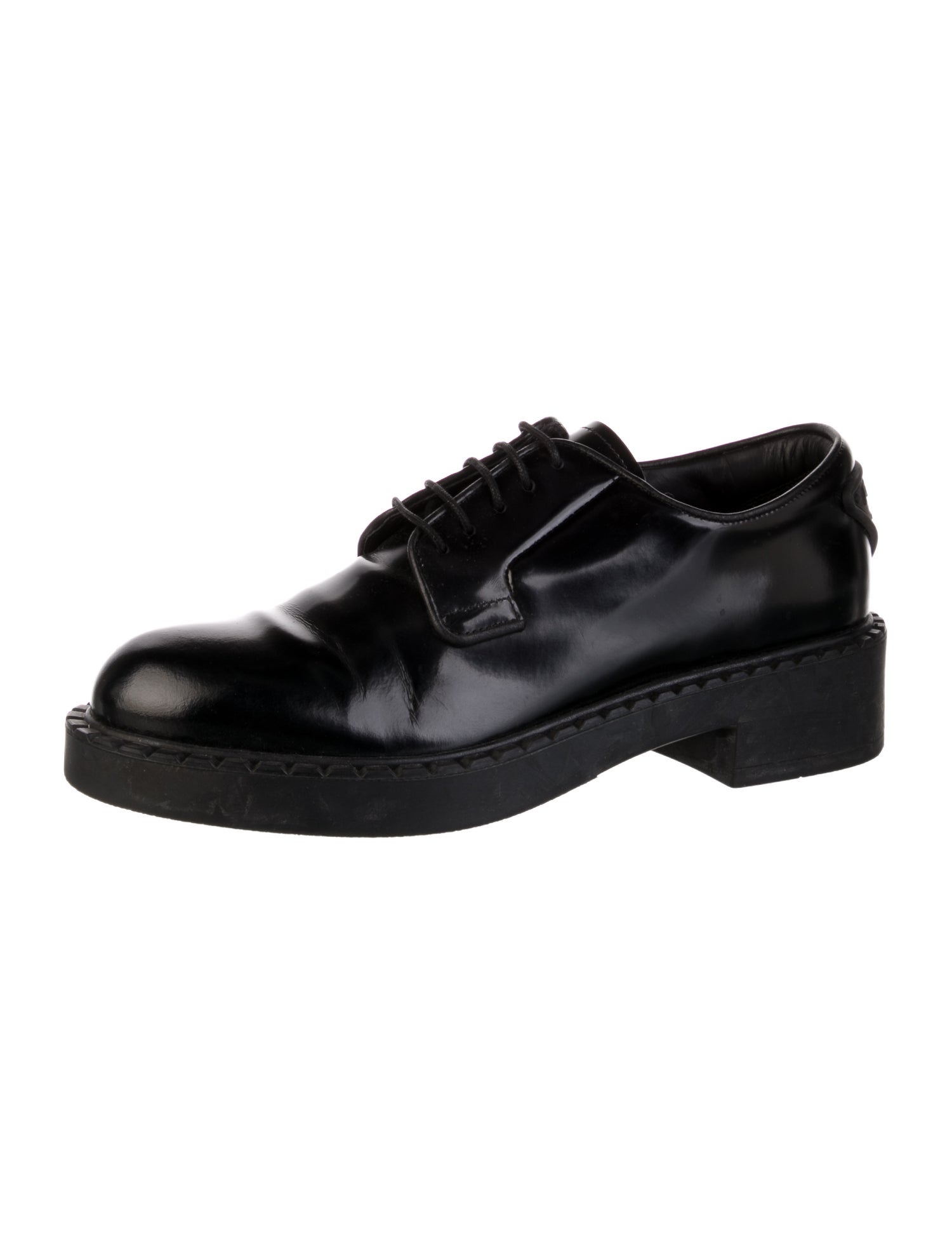 Prada Leather Oxfords