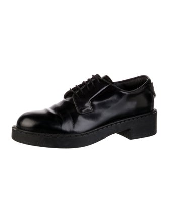 Prada Leather Oxfords