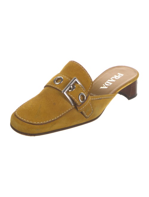 Prada Suede Mules
