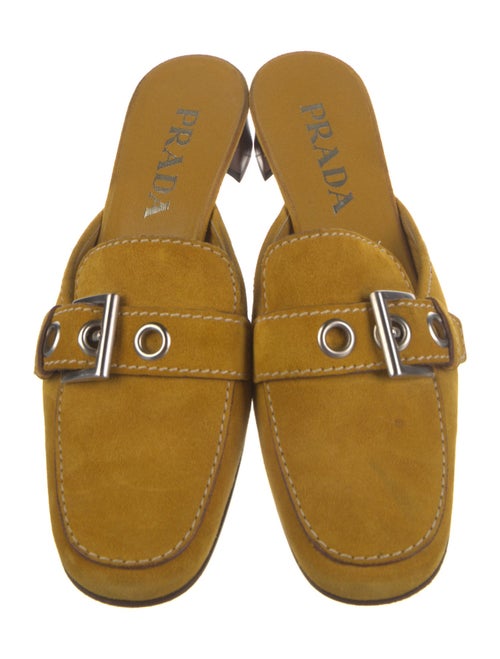 Prada Suede Mules