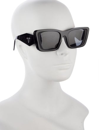 Prada Square Tinted Sunglasses
