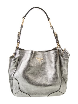 Prada Vitello Daino Leather Hobo