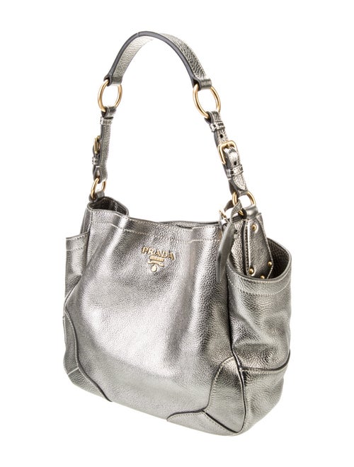 Prada Vitello Daino Leather Hobo