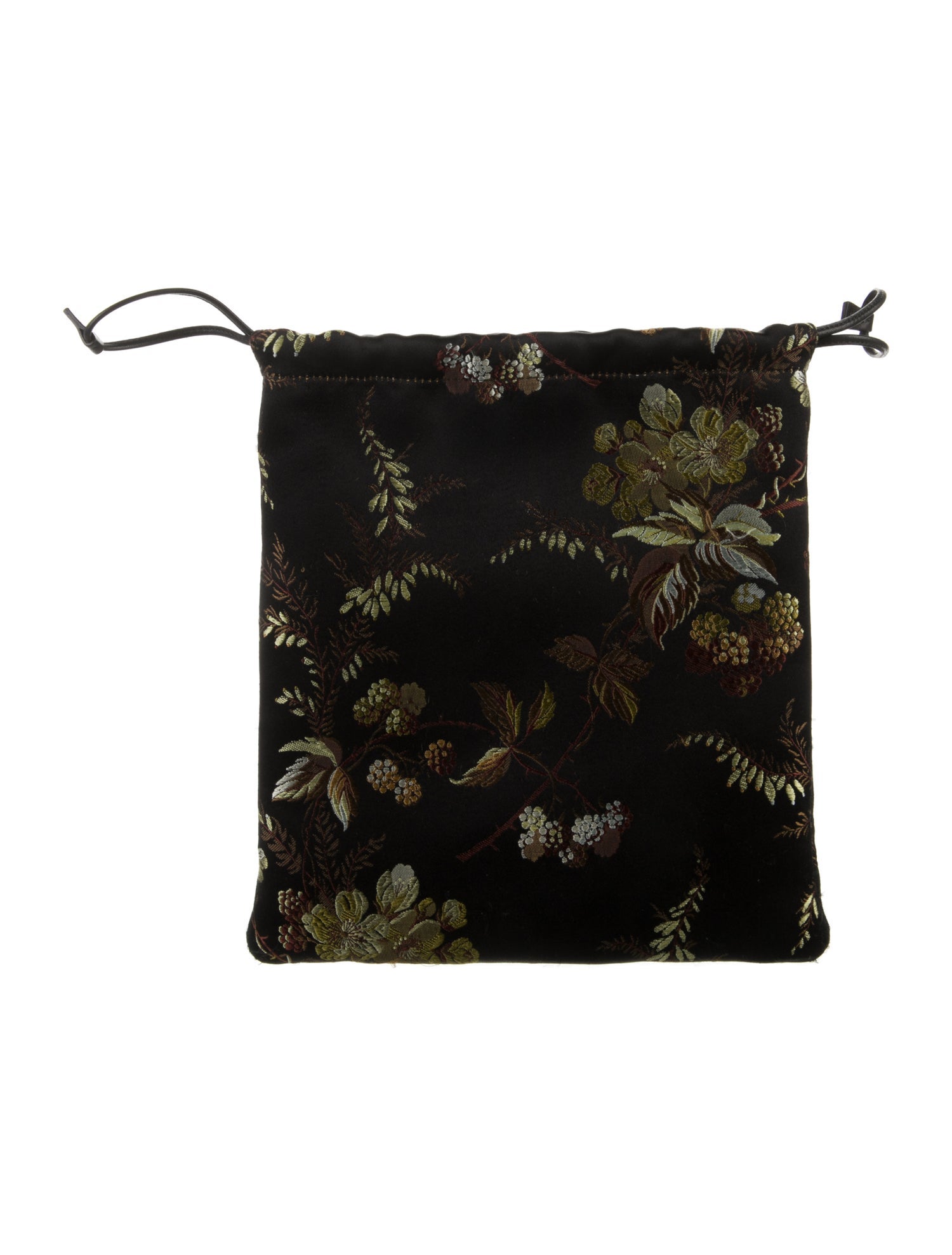 Prada Silk Drawstring Bag