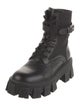Prada Leather Combat Boots