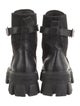 Prada Leather Combat Boots