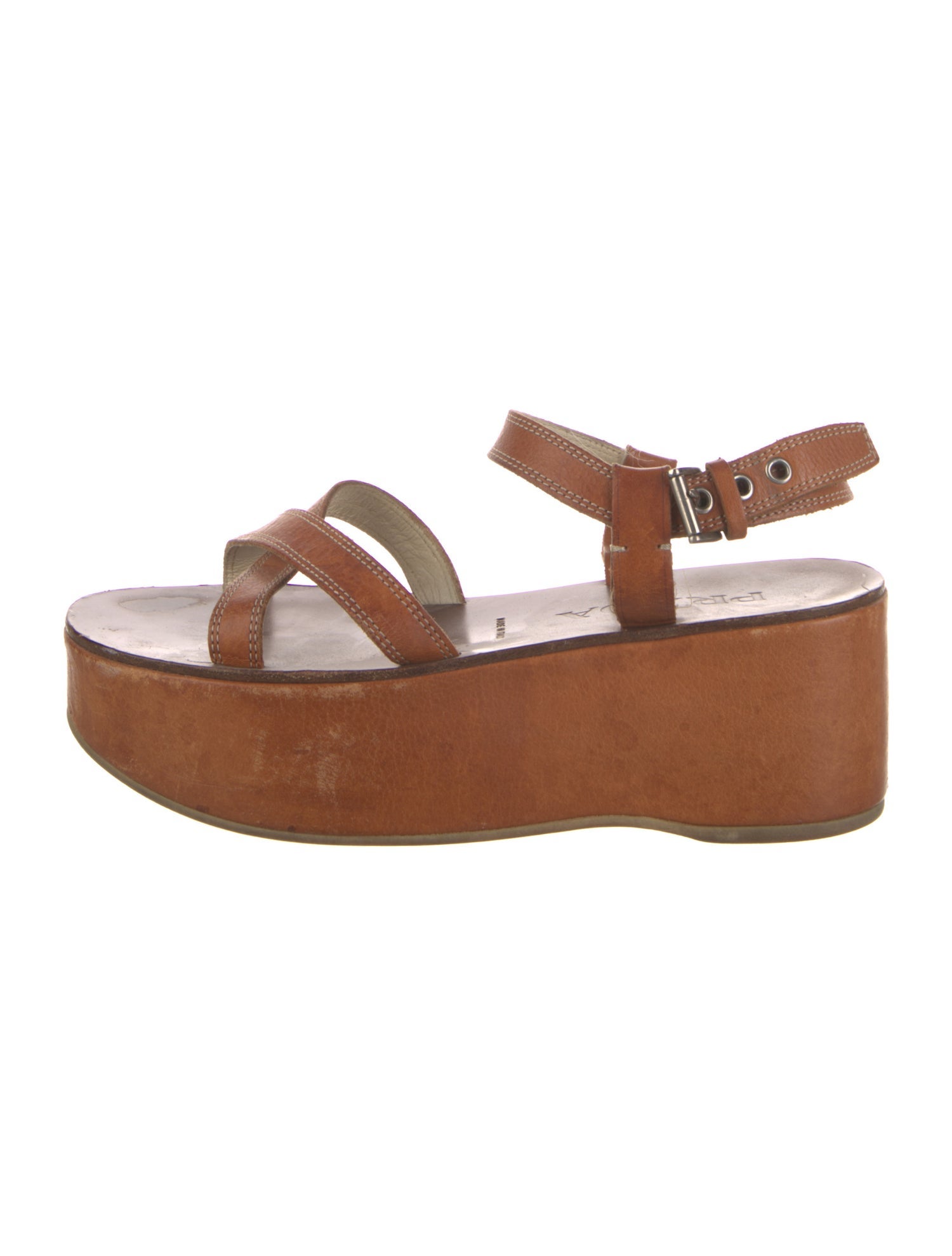 Prada Vintage Leather Sandals