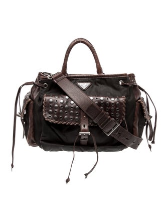 Prada Nylon Top Handle Bag
