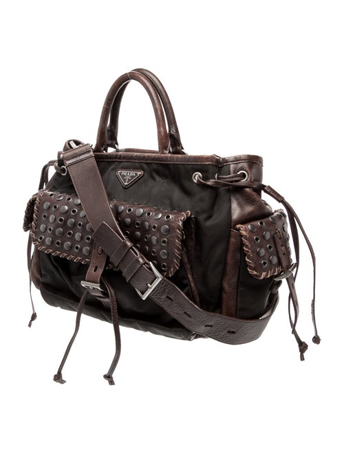 Prada Nylon Top Handle Bag
