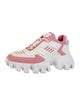 Prada Mesh Colorblock Pattern Chunky Sneakers