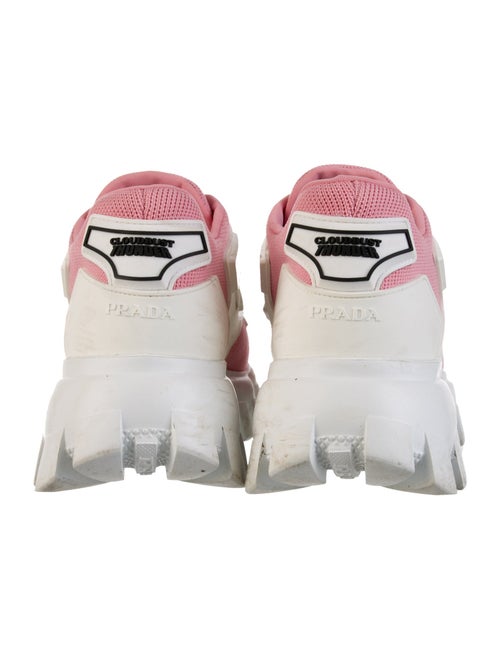 Prada Mesh Colorblock Pattern Chunky Sneakers