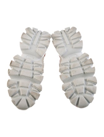 Prada Mesh Colorblock Pattern Chunky Sneakers