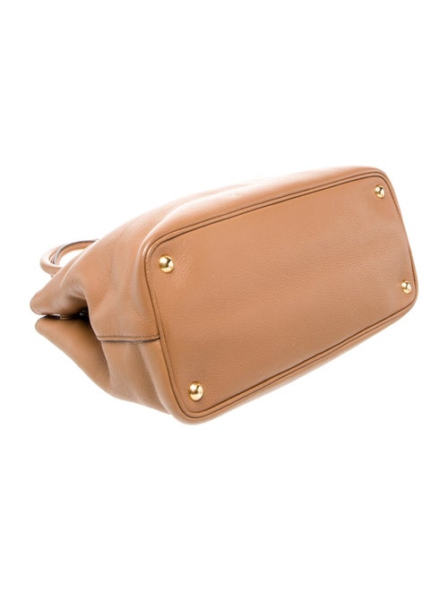 Prada Vitello Phenix Leather Shoulder Bag