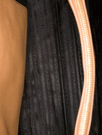 Prada Vitello Phenix Leather Shoulder Bag