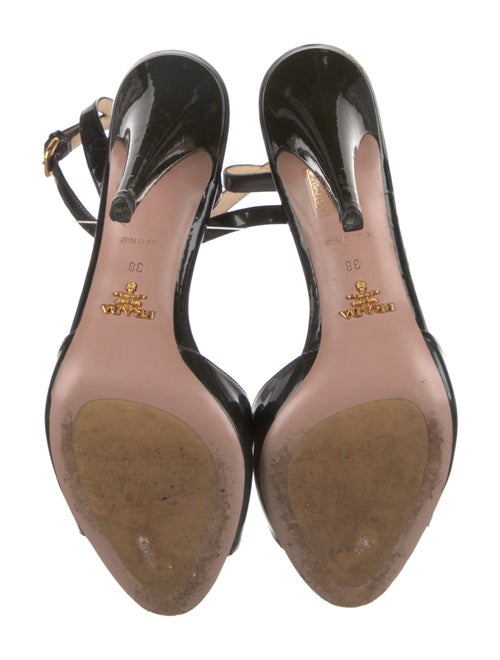 Prada Patent Leather Sandals
