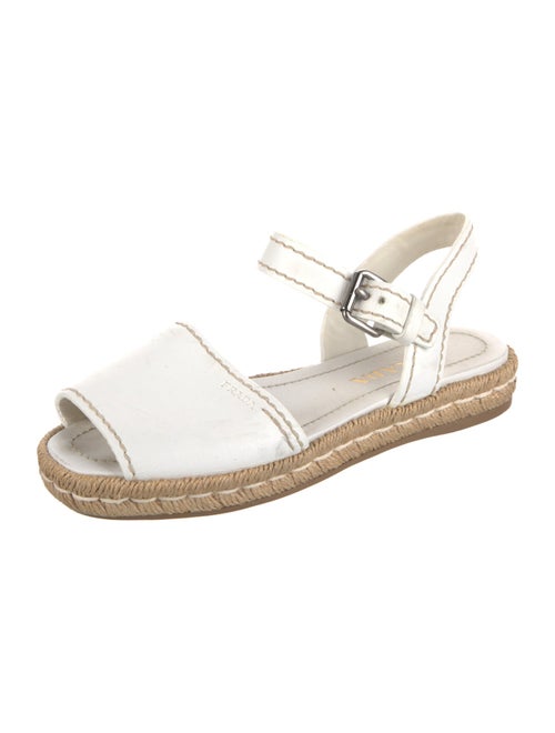 Prada Leather Espadrilles