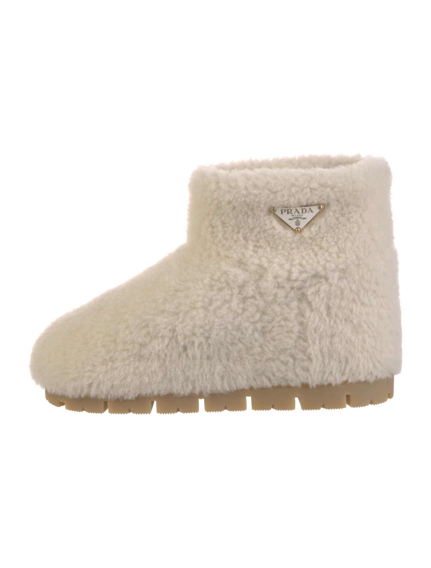 Prada Shearling Boots w/ Tags
