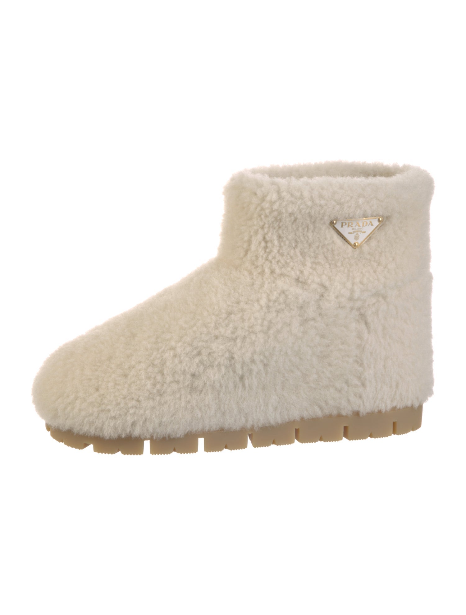 Prada Shearling Boots w/ Tags