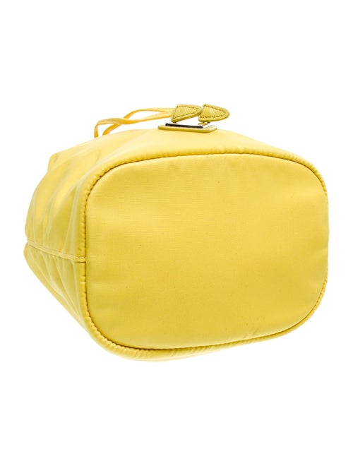 Prada Saffiano Leather Re-Nylon Bucket Bag