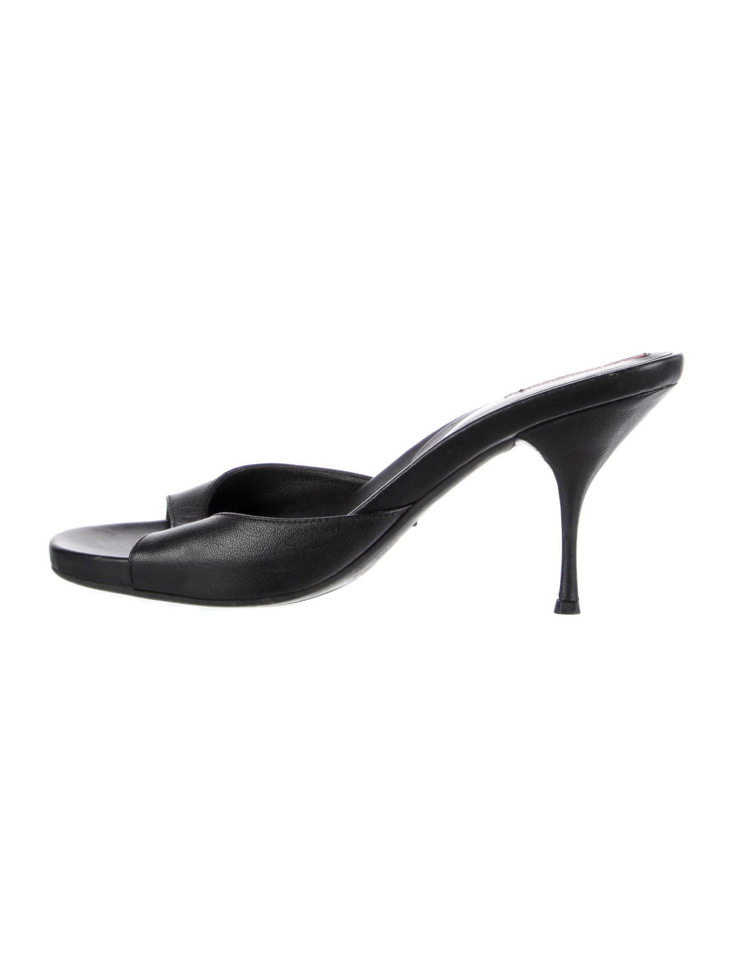 Prada Sport Leather Slides