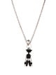 Prada Robot Pendant Necklace