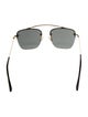 Prada Square Tinted Sunglasses
