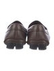 Prada Saffiano Leather Moccasins