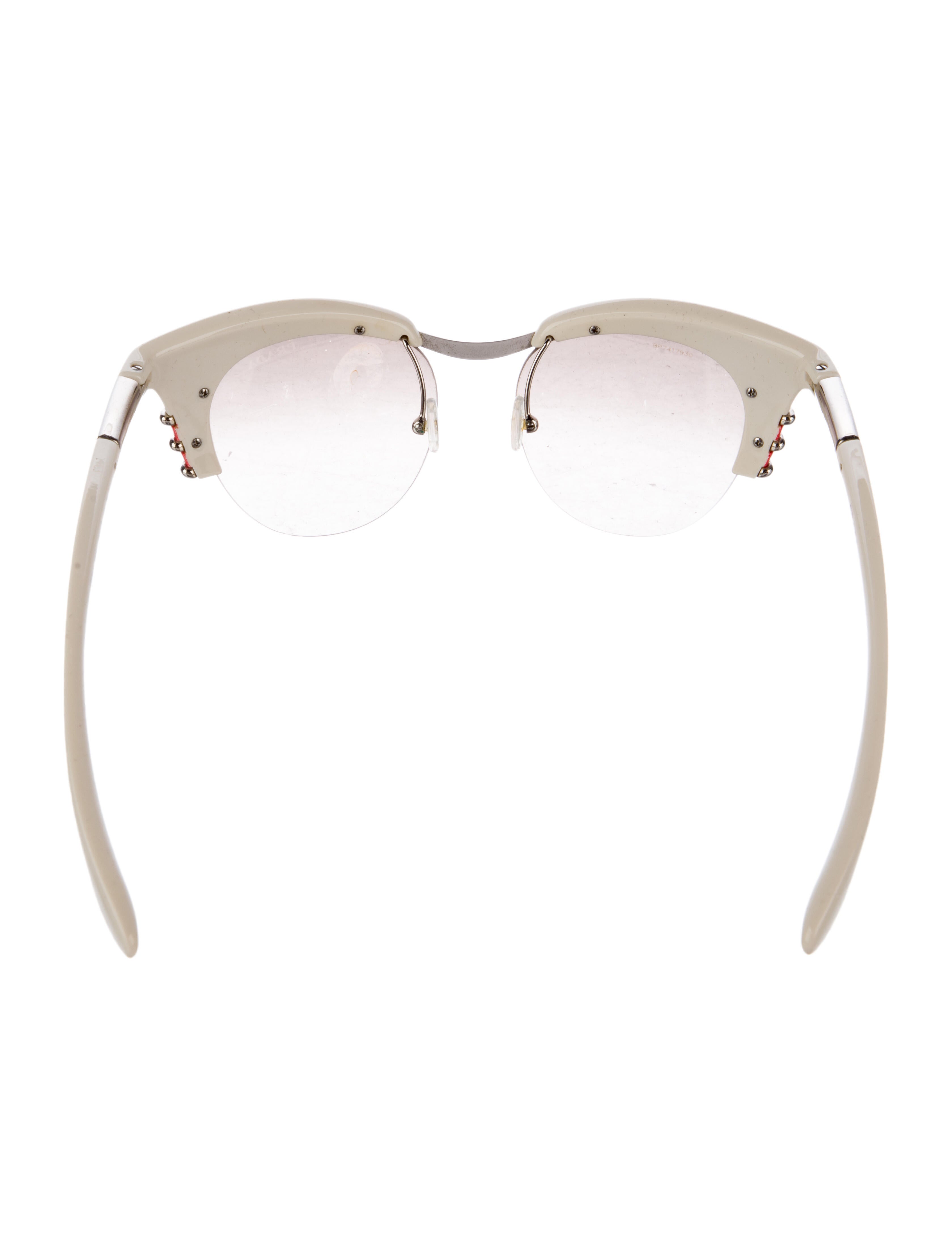 Prada Cat-Eye Tinted Sunglasses