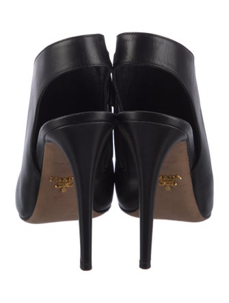 Prada Leather Slingback Pumps