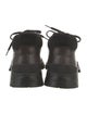 Prada Leather Lace-Up Boots