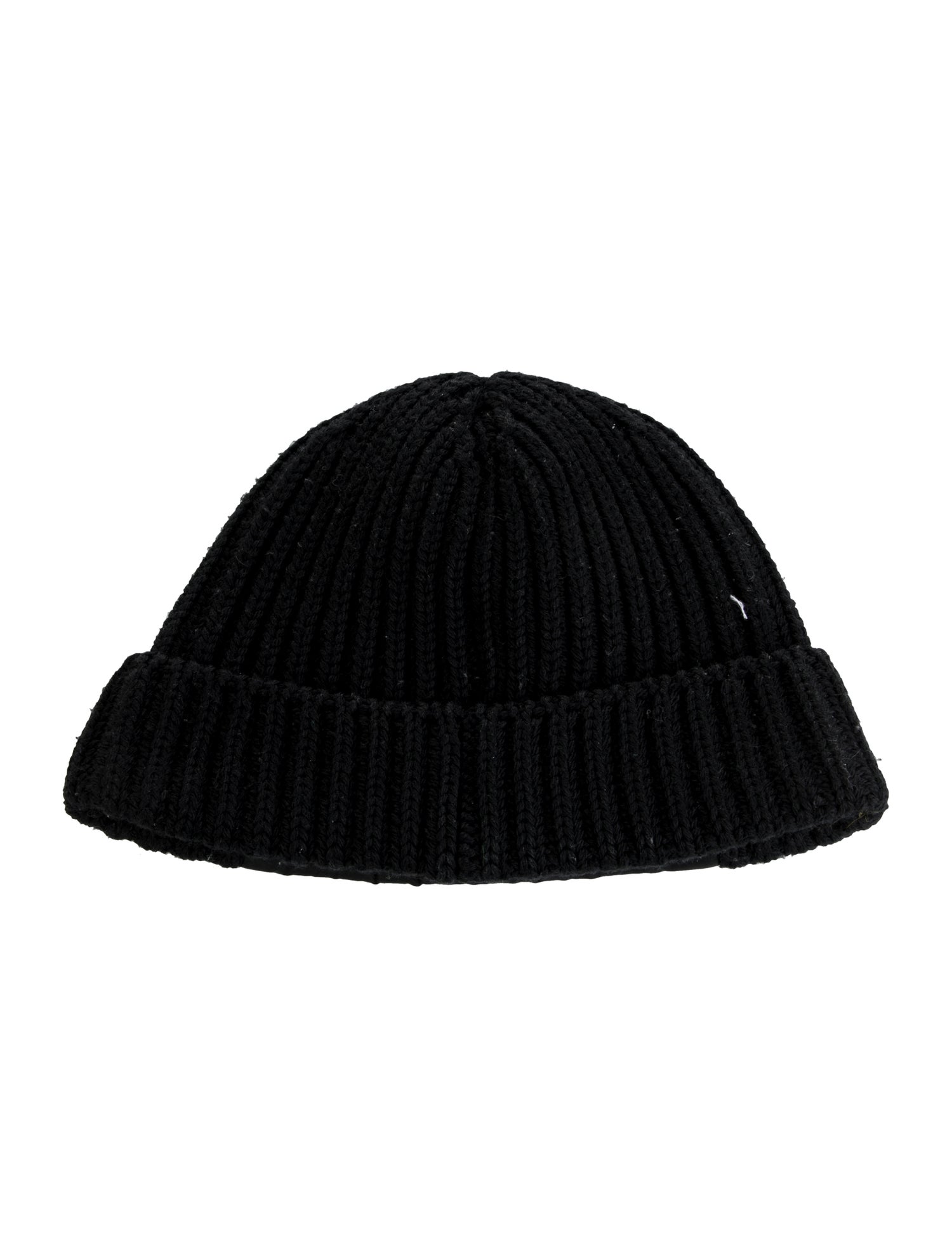 Prada Knit Logo Beanie Hat