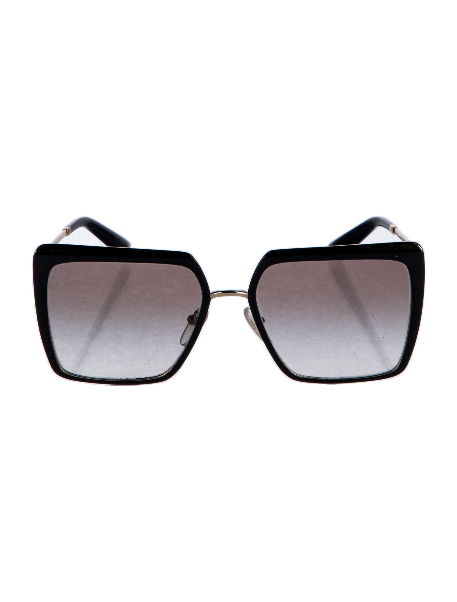 Prada Square Gradient Sunglasses