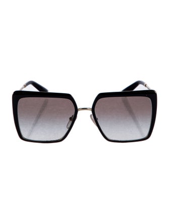 Prada Square Gradient Sunglasses