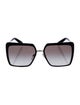 Prada Square Gradient Sunglasses