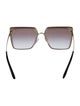 Prada Square Gradient Sunglasses