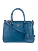 Prada Saffiano Lux Leather Galleria Double Zip
