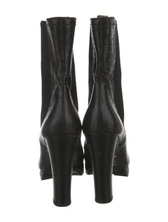 Prada Leather Chelsea Boots