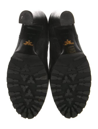 Prada Leather Chelsea Boots