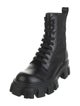 Prada Leather Combat Boots