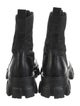 Prada Leather Combat Boots