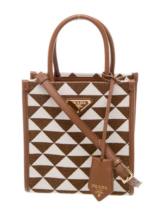 Prada Saffiano Leather Symbole Mini