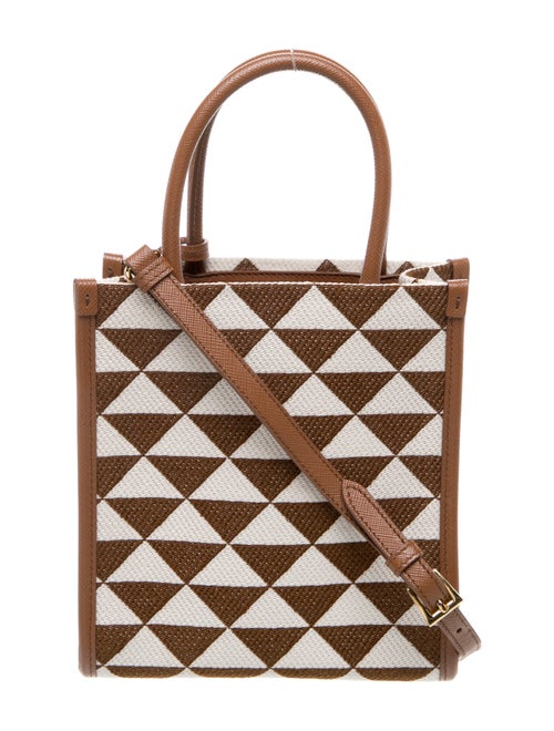 Prada Saffiano Leather Symbole Mini